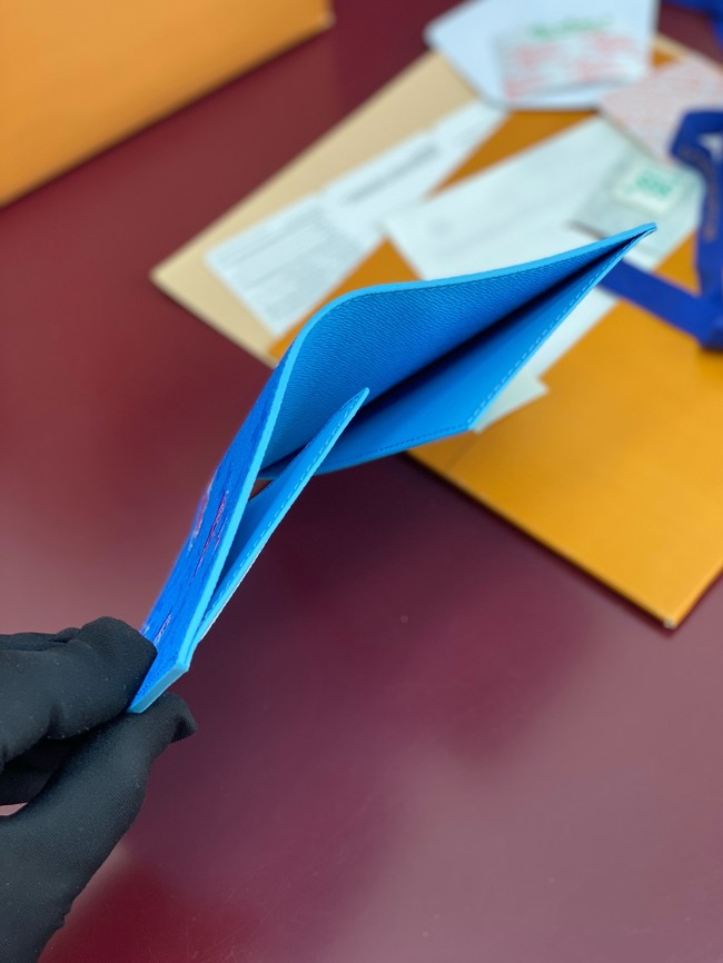 Louis Vuitton Passport Cover M14877 Blue lagoon