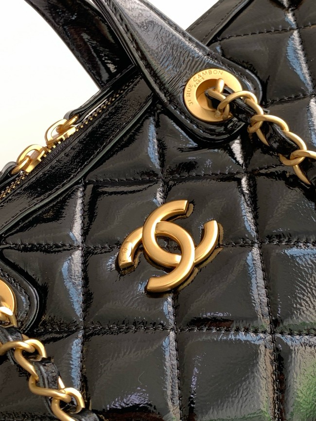 CHANEL Large Bowling Bag AS5579 black