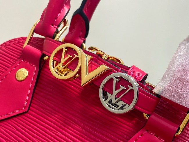 Louis Vuitton Alma Mini LV&I CUSTOMIZABLE K00015 rose