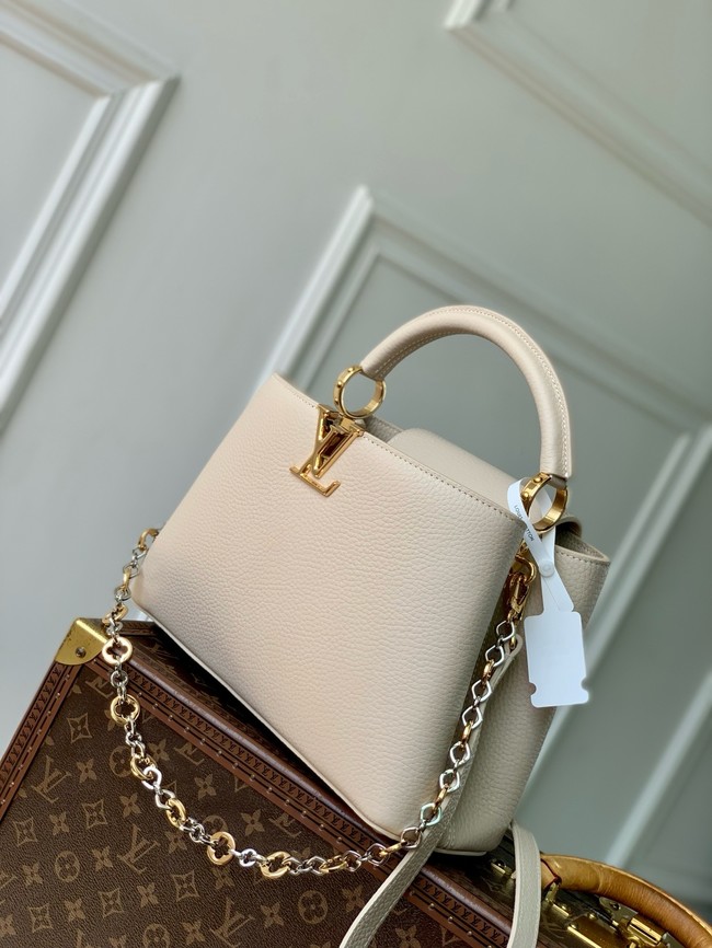 Louis Vuitton Capucines MM M12935 Cream