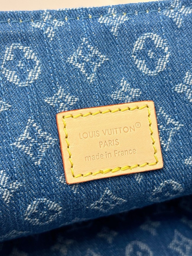 Louis Vuitton NEW Dauphine Soft GM M13319 Denim Blue