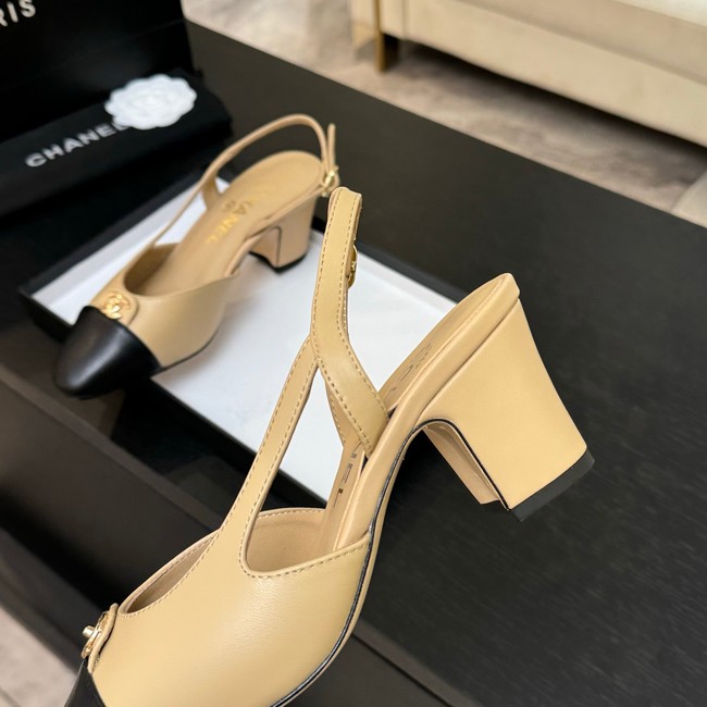 Chanel SLINGBACKS High heels 6.5CM 44977-1