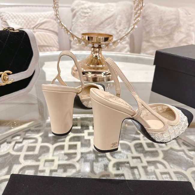 Chanel SLINGBACKS High heels 9.5CM 44976-3