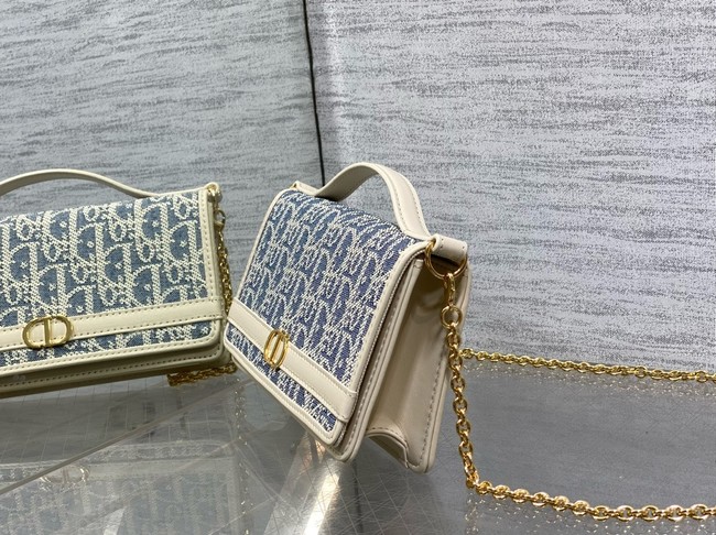 DIOR 30 Montaigne Cigale Pouch with Chain S4302