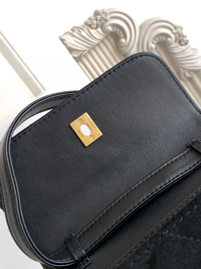 Chanel MINI FLAP BAG AS4679 BLACK