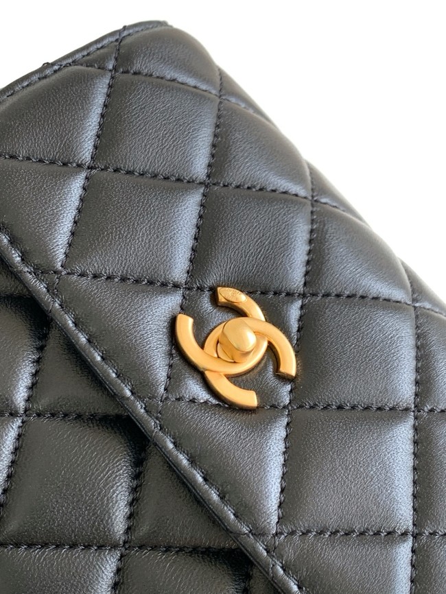 Chanel MINI FLAP BAG AS4679A BLACK