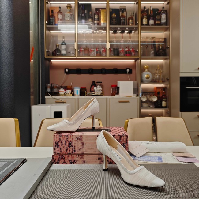 Jimmy Choo Shoes Heel 8.5CM 45004-4