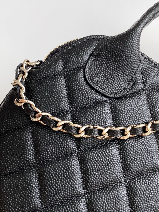 Chanel MINI TOTE BAG Calfskin AS4742 black