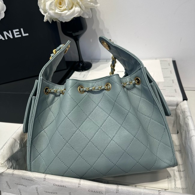 CHANEL 25 SMALL HANDBAG AS5293 green