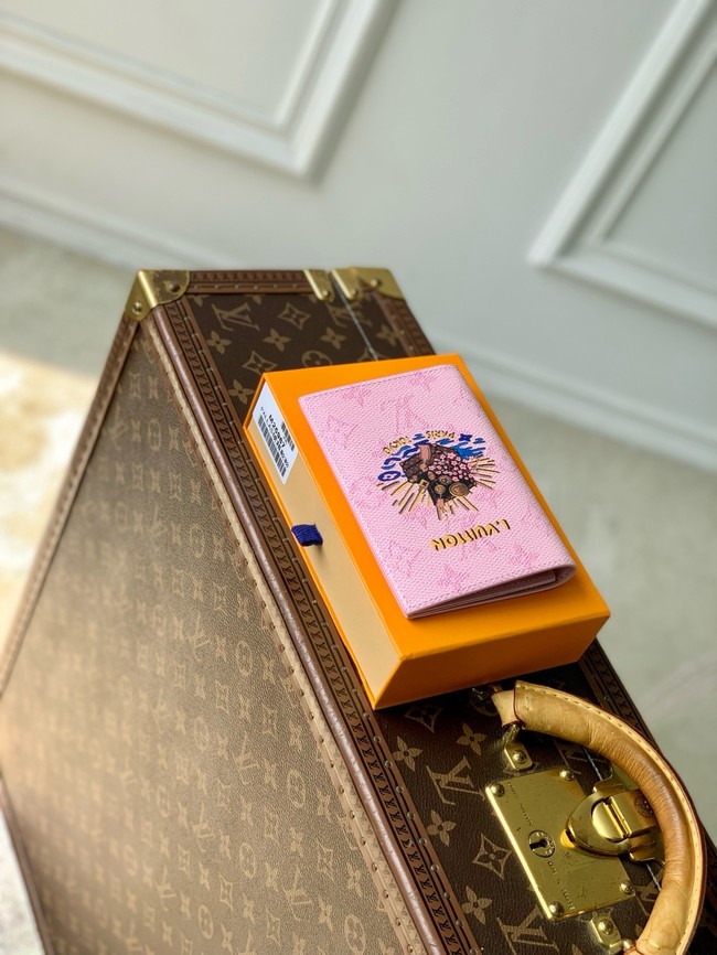 Louis Vuitton NEW Passport Cover M25968 Pink