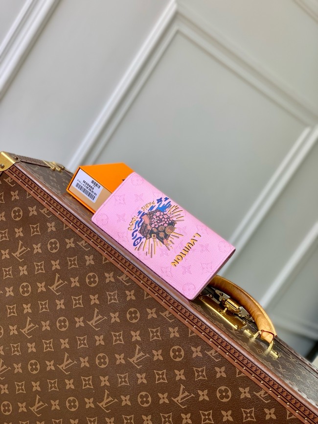 Louis Vuitton Brazza Wallet M25985 pink