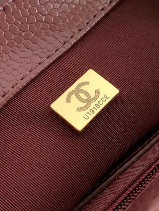 CHANEL Wallet On Chain AP5146 burgundy