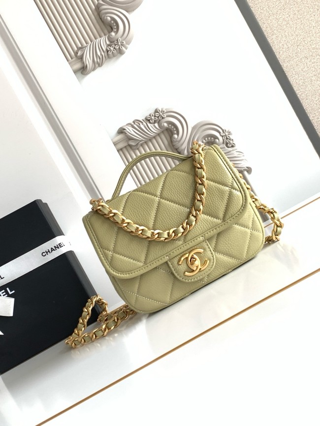 CHANEL Wallet On Chain AP5146 green