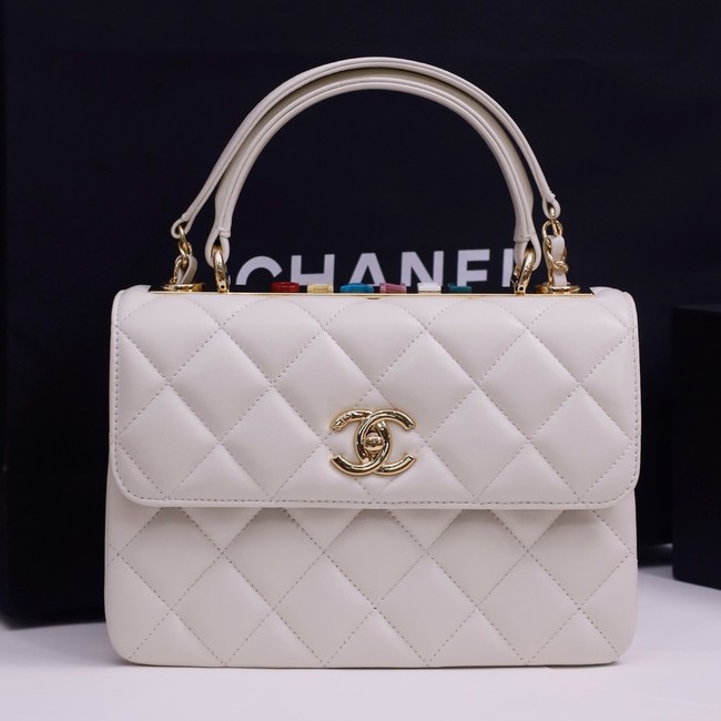 CHANEL small Flap Bag With Top Handle 92236-12
