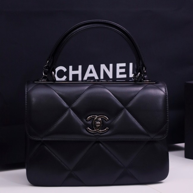CHANEL small Flap Bag With Top Handle 92236-4