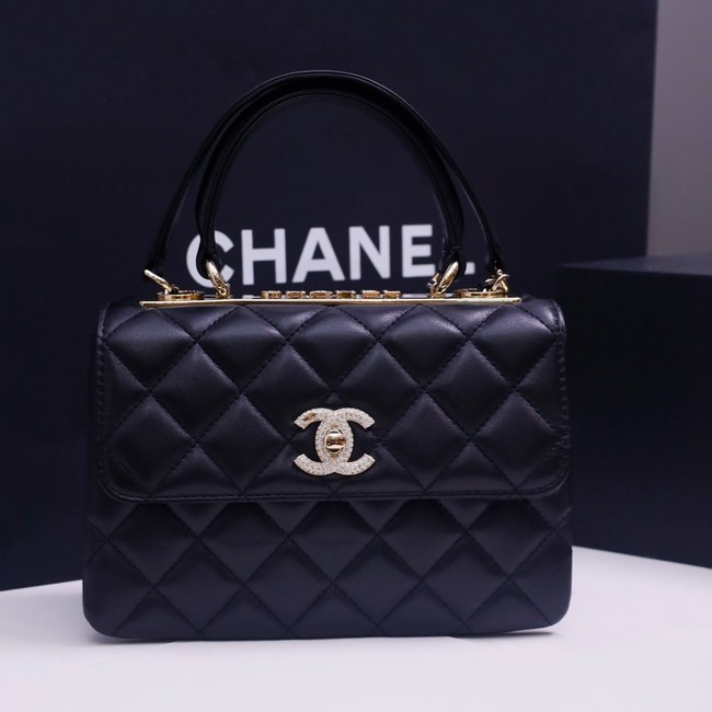 CHANEL small Flap Bag With Top Handle 92236-8