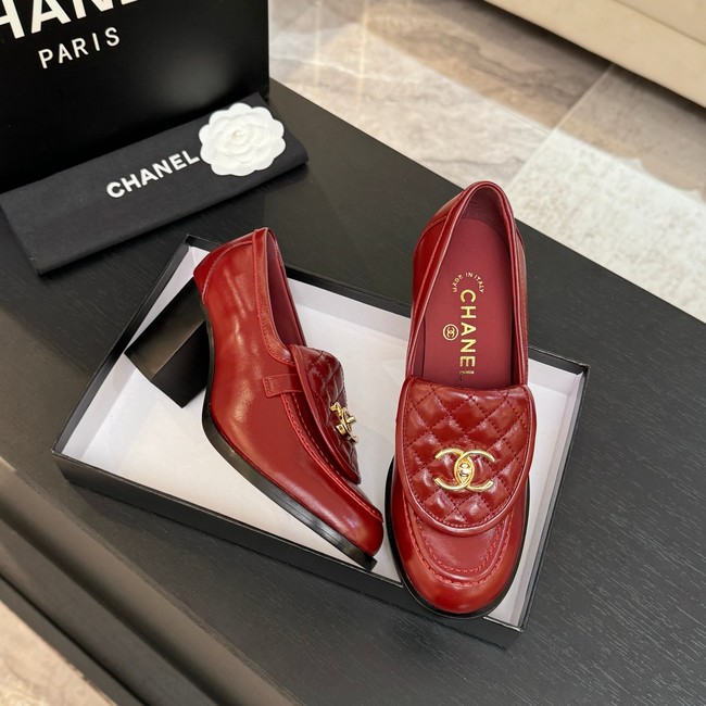 Chanel Mocassins Lambskin 45026-18