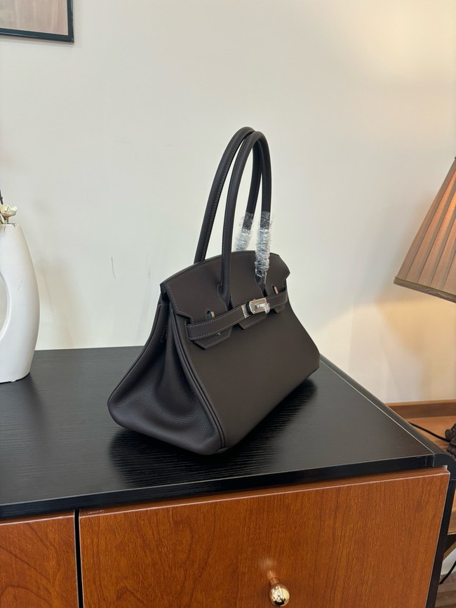Hermes Birkin evercolor 66541 Dark coffee