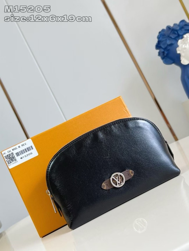 Louis Vuitton Cosmetic Pouch PM M15205 black