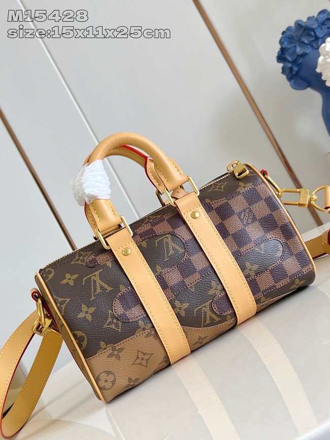 Louis Vuitton Keepall Bandouliere 25 M15428 Brown