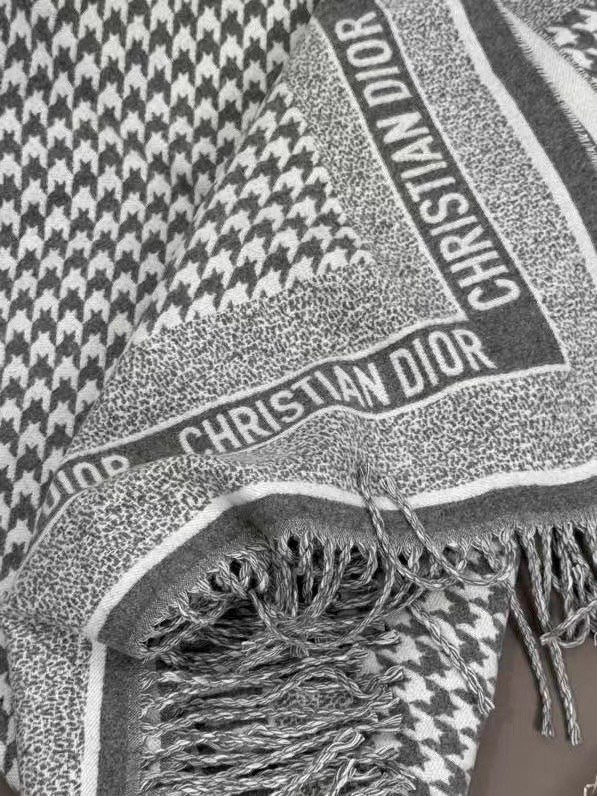 Dior Oblique Poncho Cashmere 21DOB11