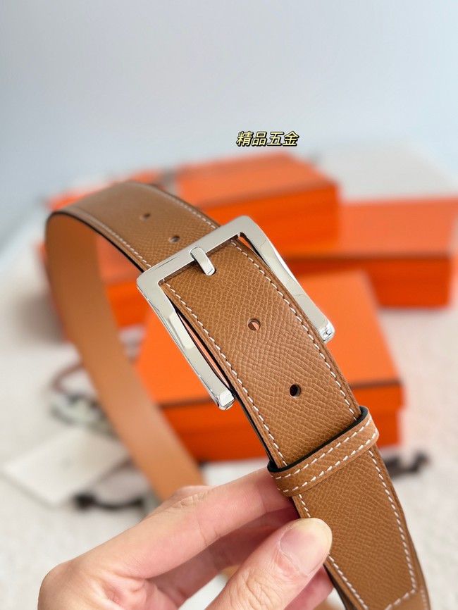 Hermes Epsom calfskin leather belt 66028