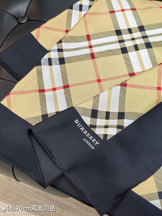 Burberry Square Scarf Silk Jacquard XT275