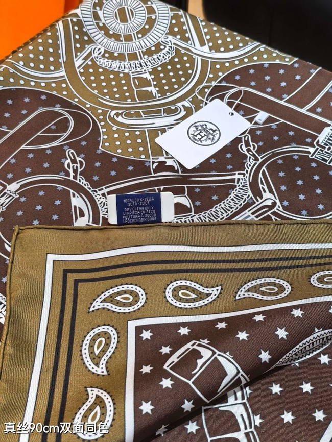 Hermes Shawl Cashmere and Silk Jacquard KY102