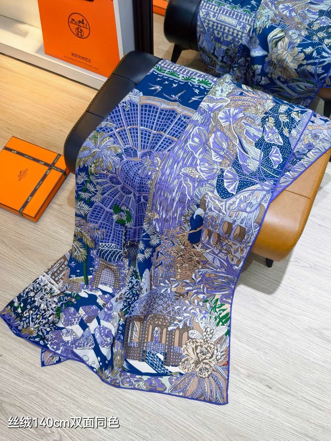 Hermes Shawl Cashmere and Silk KY134