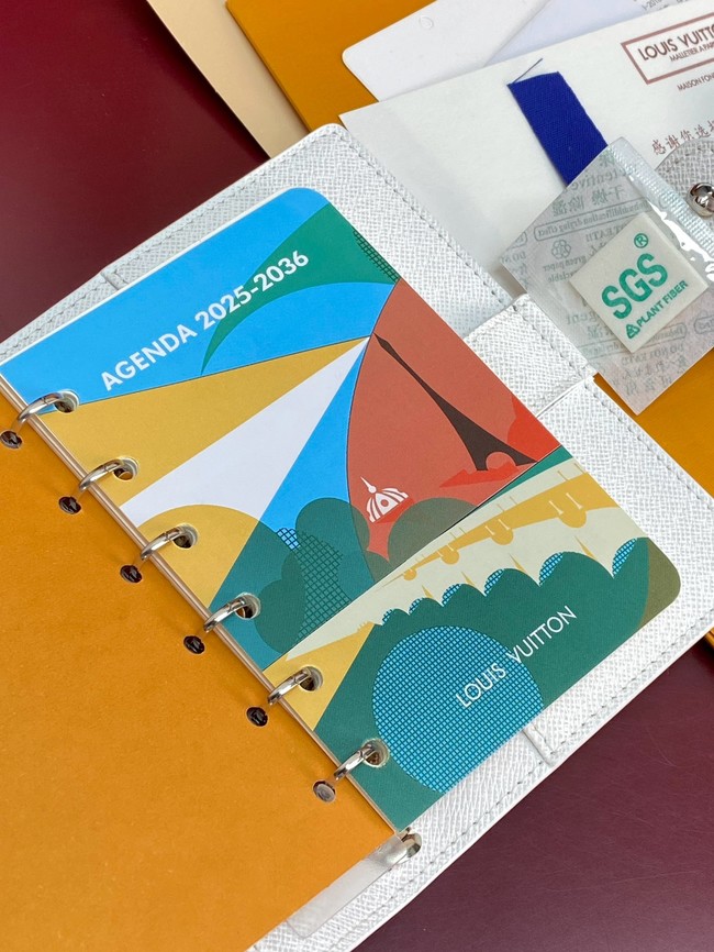 Louis Vuitton Small Ring Agenda Cover CUSTOMIZABLE R20005-7