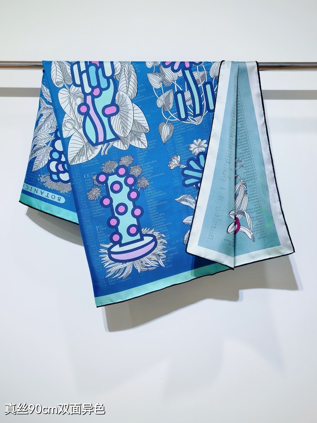 Hermes 90 Square Scarf Silk Twill KY159