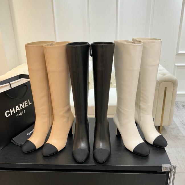 Chanel high boots Calfskin 45078-1