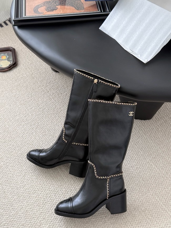 Chanel High Boots Calfskin 45093-1