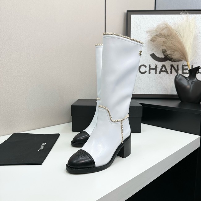 Chanel high boots Calfskin 45082-2