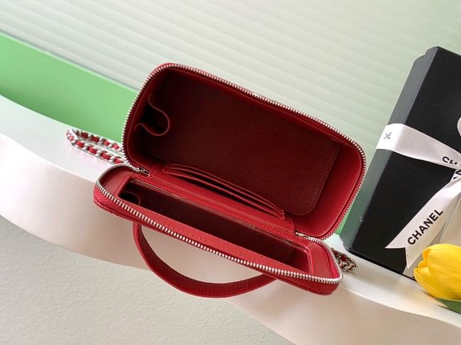 Chanel Long Vanity with chain AP4933 red