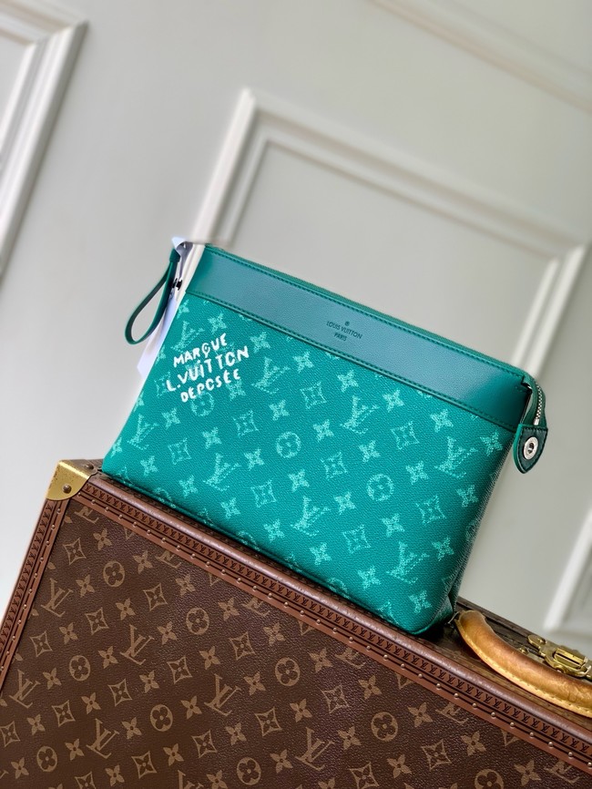 Louis Vuitton Pochette Voyage Souple M12665 green