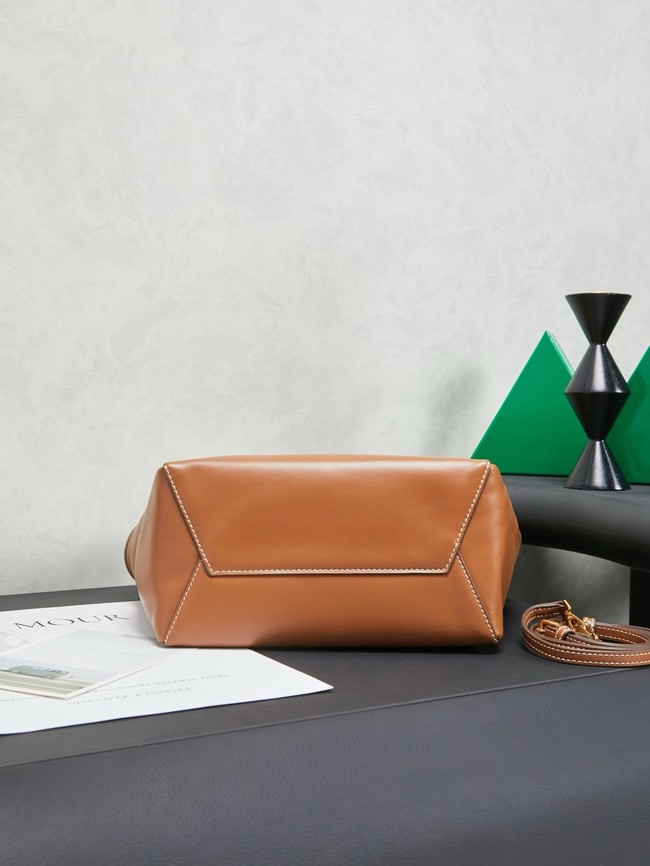 MIU MIU Leather Shoulder Bags 5GB288 Camel