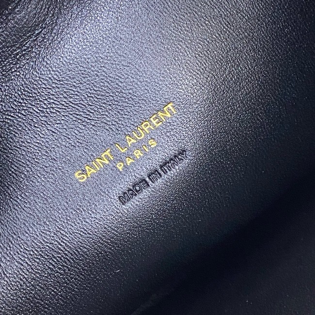 Saint Laurent ICARINO in quilted nappa 851689 STRONG MOSS