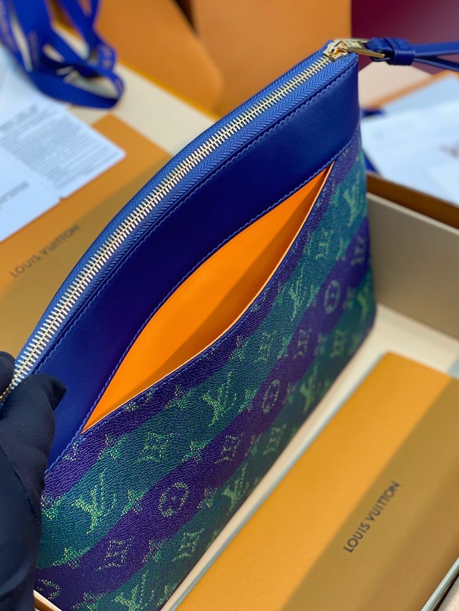 Louis Vuitton Pochette Voyage Souple M11545 BLUE