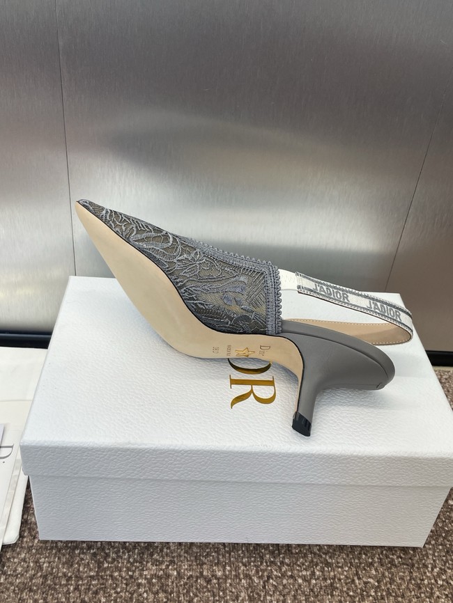 JAdior Slingback Pump Cotton Embroidered KCV367DLN-3