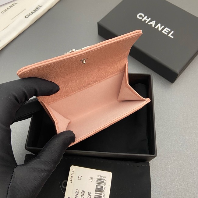Chanel Flap Card Holder AP4812 pink