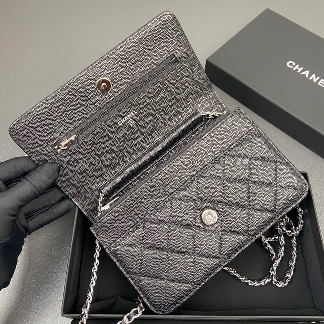 Chanel Wallet On Chain AP3723 black