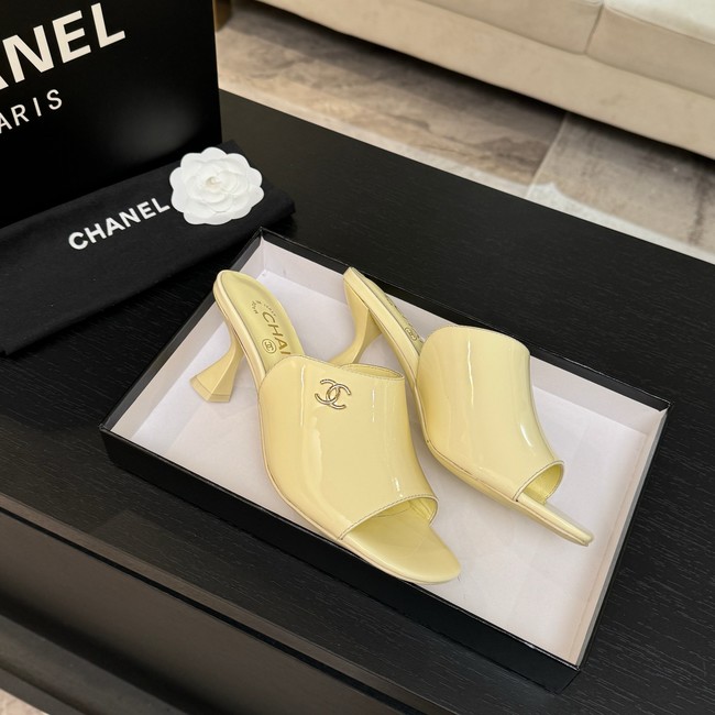 Chanel Mules Patent Calfskin 97163-8