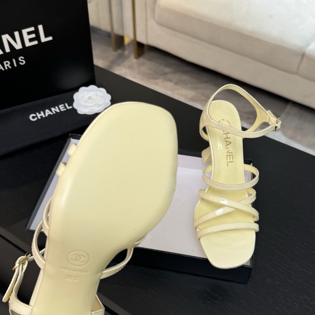Chanel Sandals Patent Calfskin 95mm G46901-6