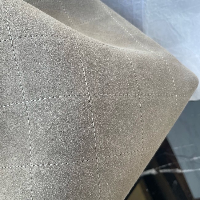CHANEL Large Hobo Bag Suede AS5967 gary