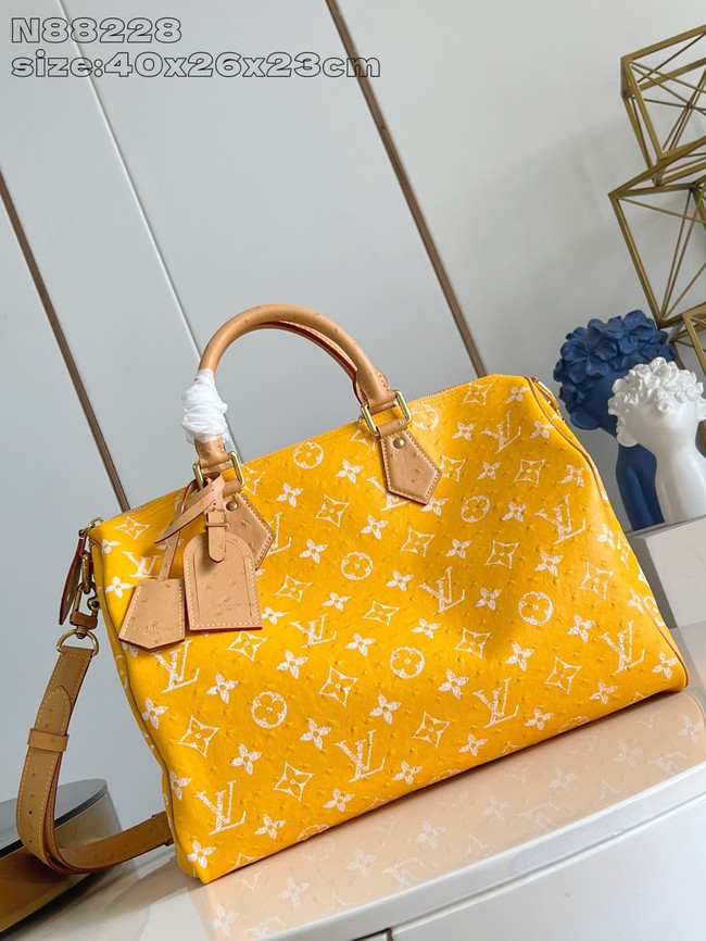 Louis Vuitton Speedy P9 40 N88228 Saffron Yellow
