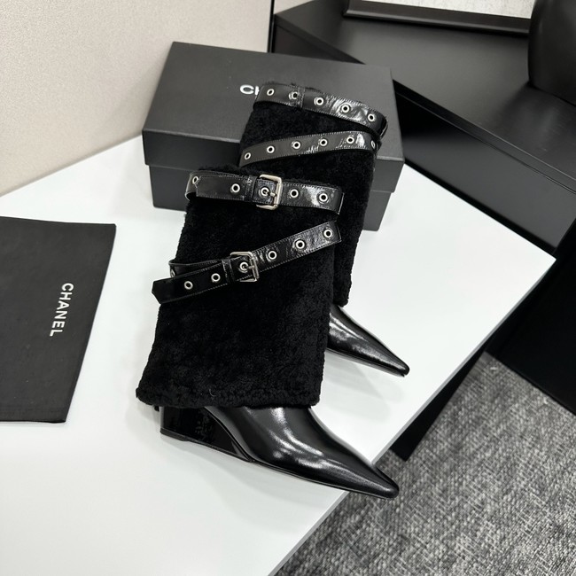 Chanel High Boots Calfskin 97173-1