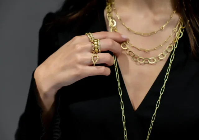 featured image for post: Jewelry Lovers Are All In on Ring Stacking