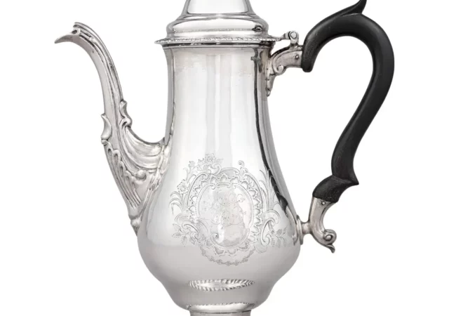 featured image for post: Paul Revere Crafted This Silver Coffee Pot 250 Years Ago