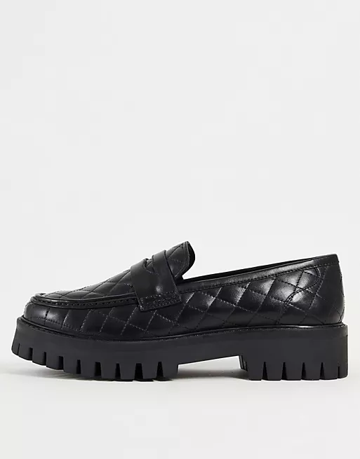 Chanel quilted loafers dupe